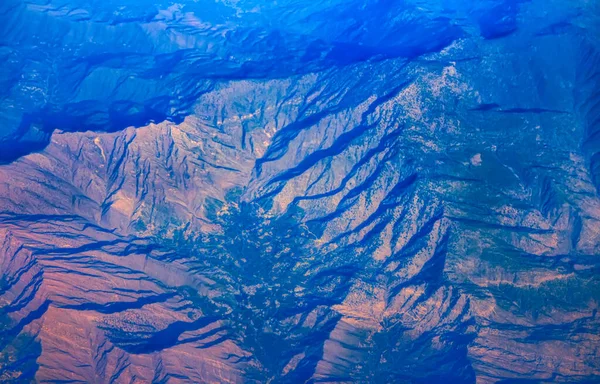 Espumas Del Himalaya Antes Del Himalaya Mediados Primavera Vista Desde — Foto de Stock