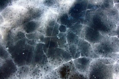 Buzun yapısı, buz kumaşı, benekli buz, tuzlu buz, çamur. Havalı tasarım için örnek örnekleri