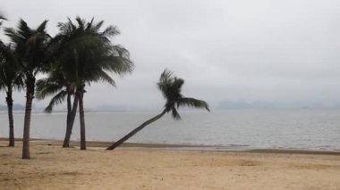 Kışın deniz kenarı tatil köyü