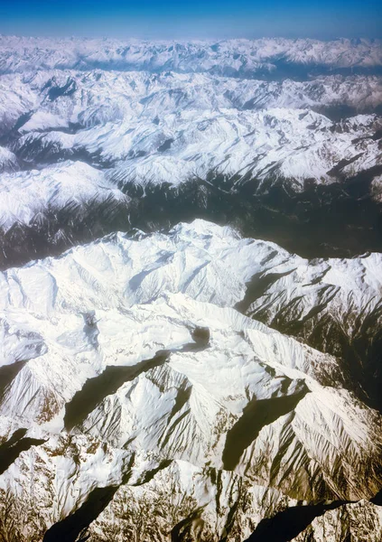 Las Montañas Más Altas Del Mundo Vista Primavera Karakorum Himalaya — Foto de Stock