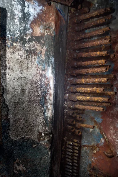 Yeraltında bir sığınakta dekor maceraları. ögeler yakın çekim