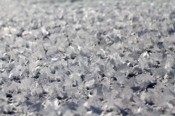 Patrones sobre hielo —  Fotos de Stock