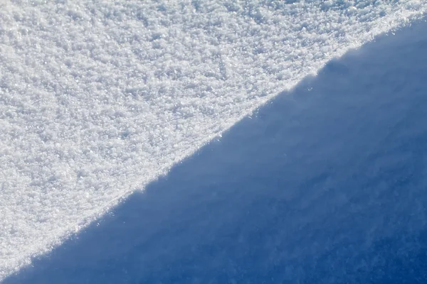 Background  of fresh  snow — Stock Photo, Image
