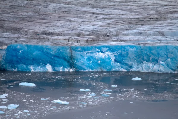 Lodowiec Arktyczny. Lód i zimno. obszar Novaya Zemlya — Zdjęcie stockowe
