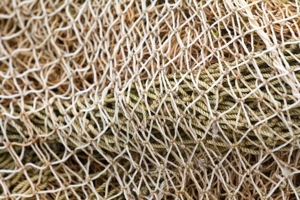 Redes de arrastre de cuerda vieja —  Fotos de Stock