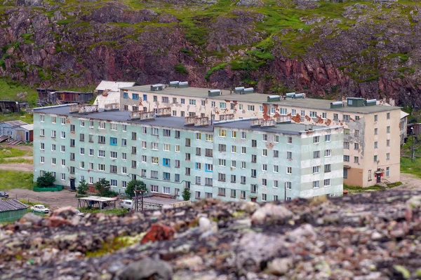 Village in the Arctic — Stock Photo, Image