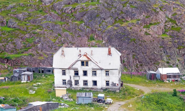 Abandoned city in the Arctic — Stock Photo, Image