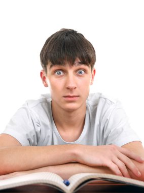 bir kitap ile sürpriz öğrenci