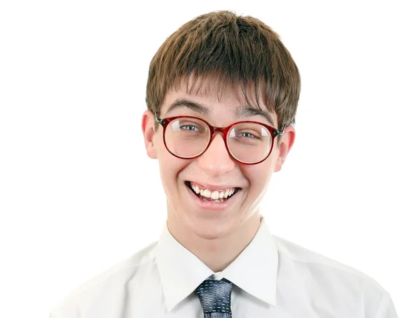 Retrato de adolescente alegre — Fotografia de Stock