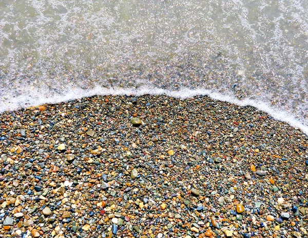 Detalhe da costa marítima — Fotografia de Stock