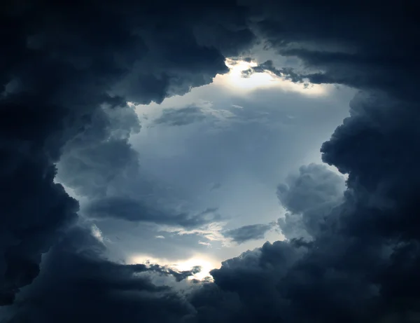 Dramatické Cloudscape pozadí — Stock fotografie