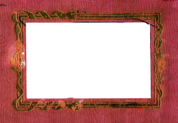 红色复古框架 — 图库照片