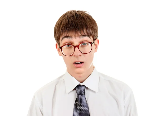 Surprised Teenager Portrait — Stock Photo, Image