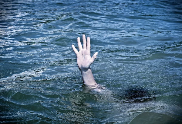 Hand in the Sea — Stock Photo, Image