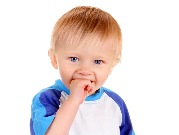 Retrato infantil alegre — Foto de Stock