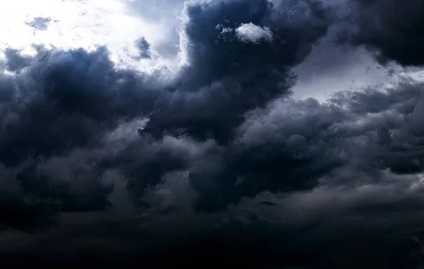 Tempête Sombre Dramatique Nuages Zone Arrière Plan — Photo