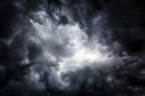 Nubes Tormenta Oscura Dramática Área Fondo —  Fotos de Stock