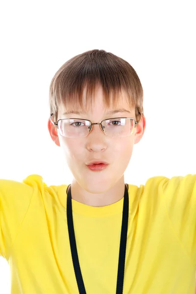 Kid in Glasses — Stock Photo, Image