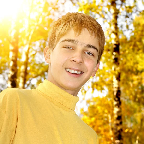 Teenage Boy Portrait — Stock Photo, Image