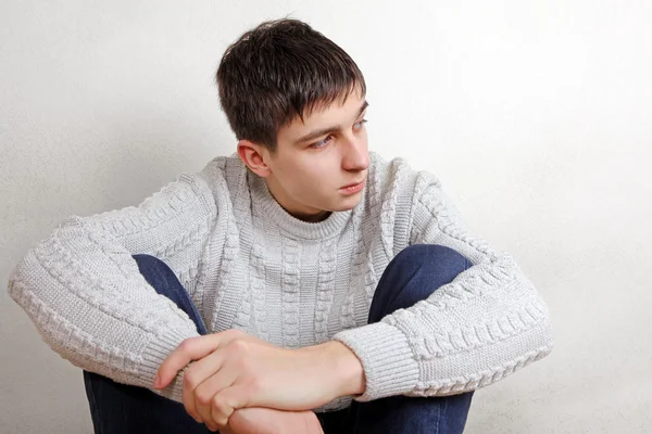 Pensive Teenager thinking — Stock Photo, Image