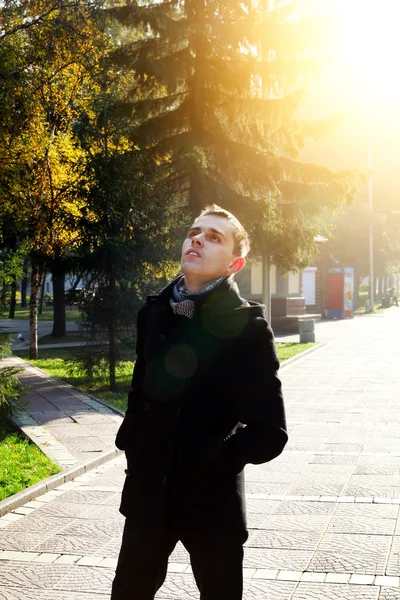 Young Man in the Park — Stock Photo, Image