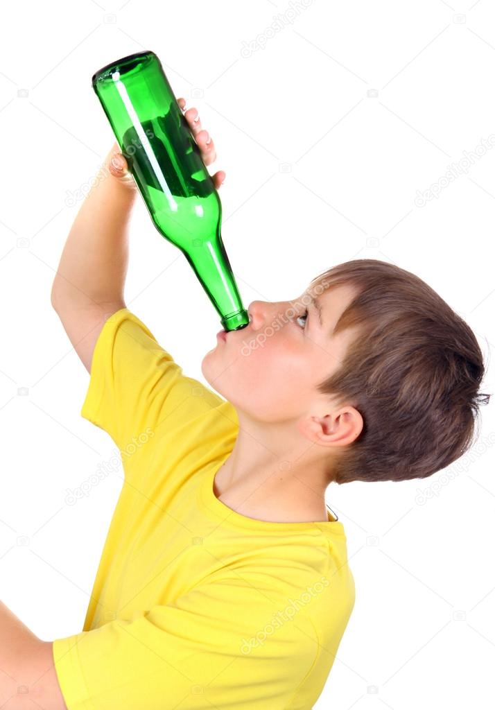 Kid with the Bottle