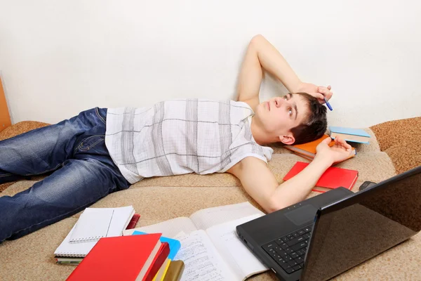 Tired Student — Stock Photo, Image