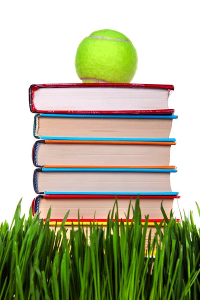 Books on the Grass — Stock Photo, Image