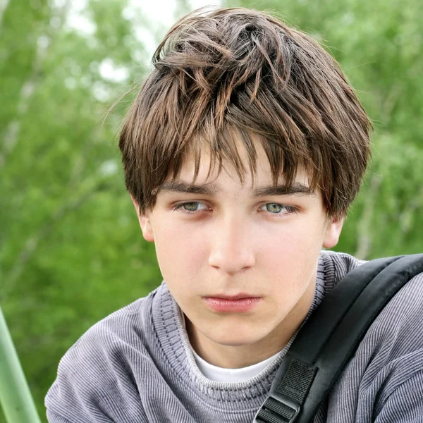 Adolescente triste — Fotografia de Stock