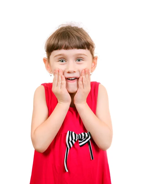 Niña sorprendida. —  Fotos de Stock