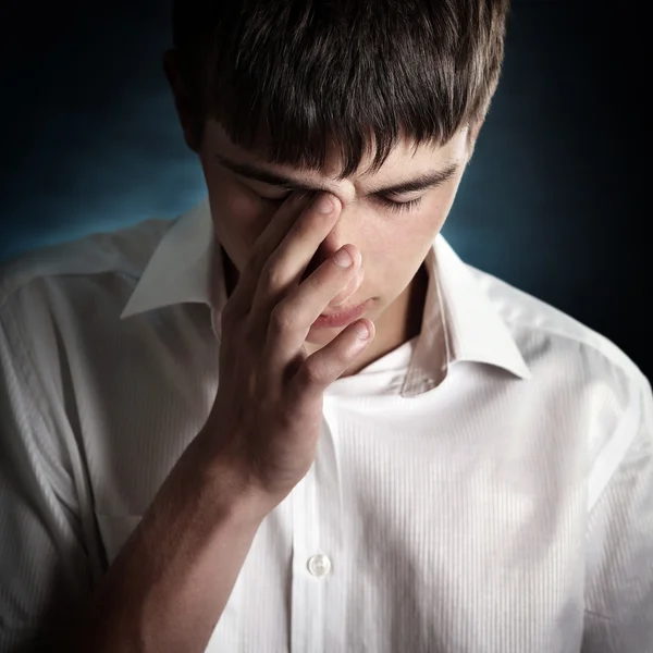 Sad Young Man — Stock Photo, Image