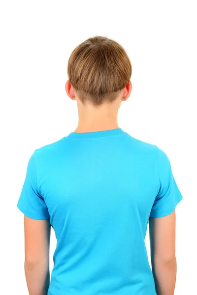 Teenager rear view — Stock Photo, Image