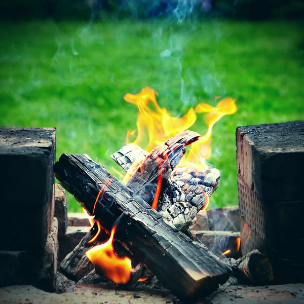 Campfire — Stock Photo, Image