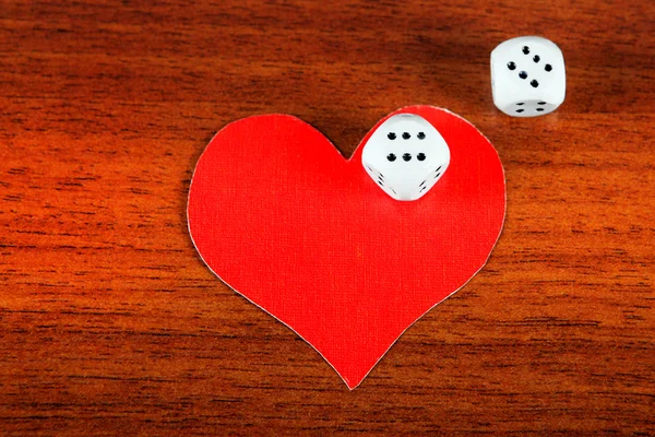 Forme e Dices del cuore — Foto Stock