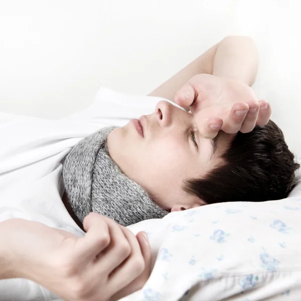 Young Man sleeping — Stock Photo, Image