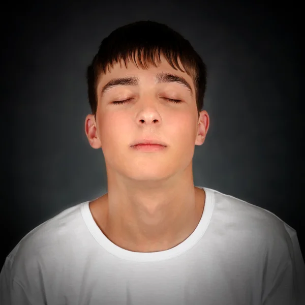 Young Man meditate — Stock Photo, Image