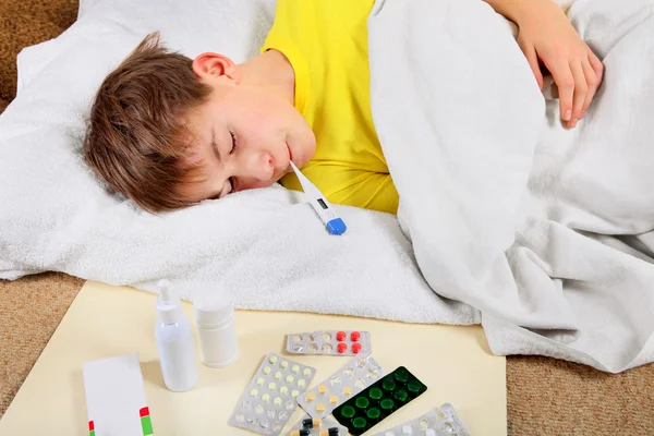 Sick Kid — Stock Photo, Image