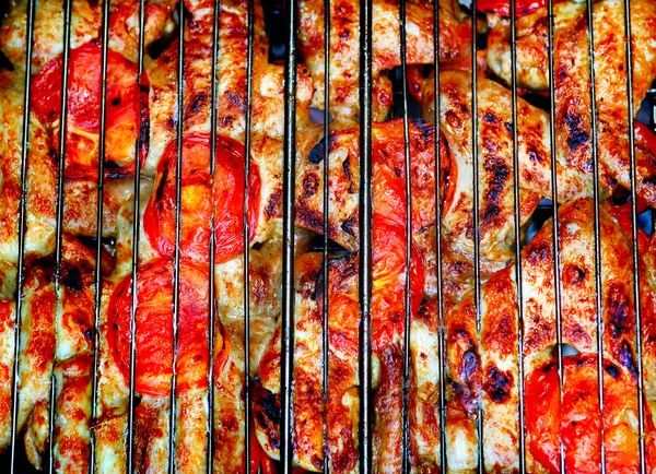 Chicken Grill closeup — Stock Photo, Image