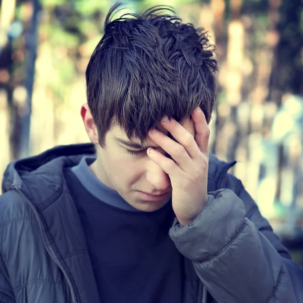 Sorrowful Young Man — Stock Photo, Image