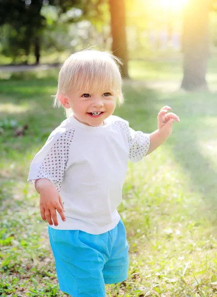Happy Child outdoor Stock Image