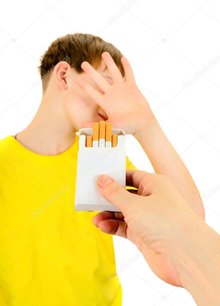 Kid refuse Cigarettes