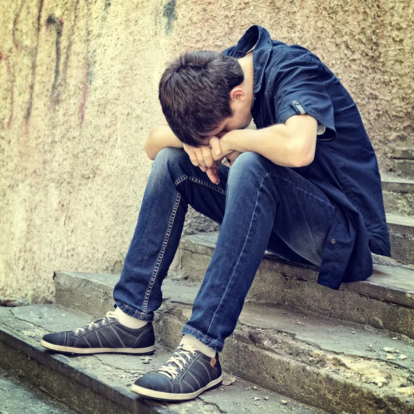 Sad Teenager — Stock Photo, Image