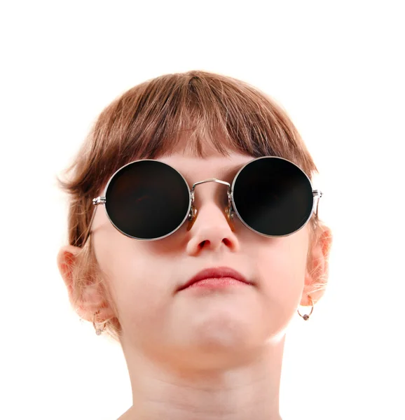 Little Girl in the Glasses — Stock Photo, Image