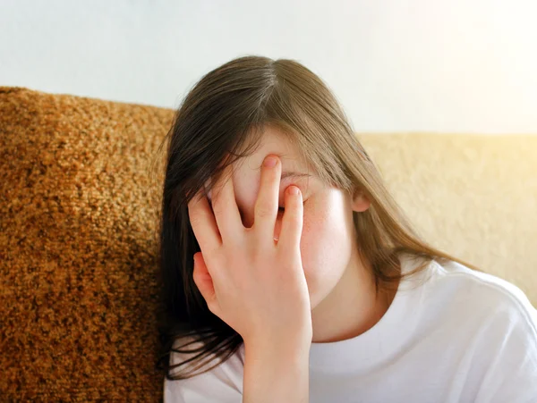 Sad Teenage Girl — Stock Photo, Image