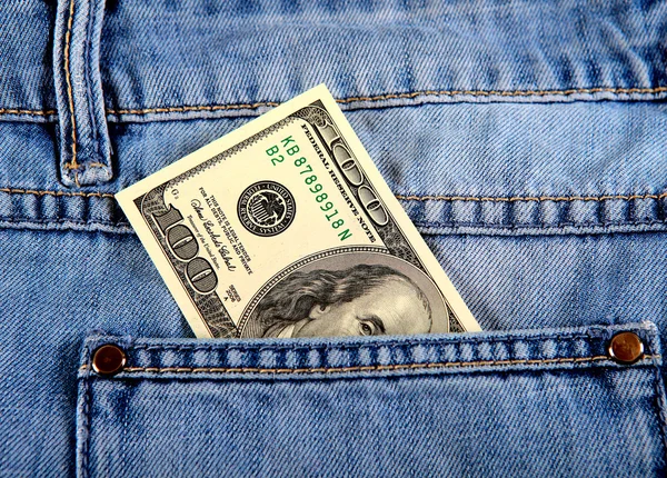 Money in the Pocket — Stock Photo, Image