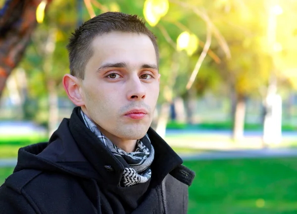 Young Man outdoor — Stock Photo, Image