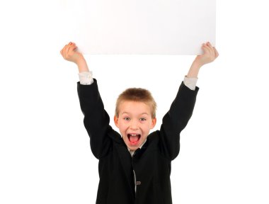 Kid with Empty Board