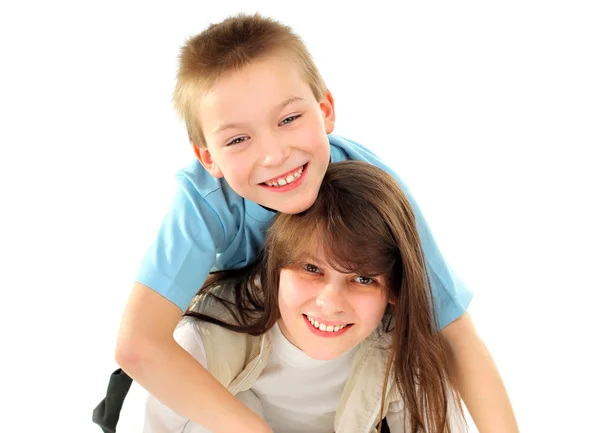 Bruder und Schwester — Stockfoto