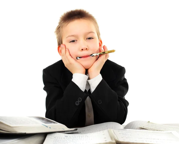 Bored Schoolboy — Stock Photo, Image