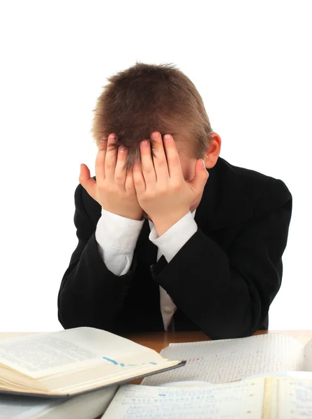 Sad Schoolboy — Stock Photo, Image